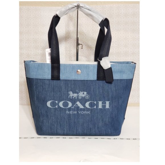 Coach | Bags | Coach Denim Tote 9131 